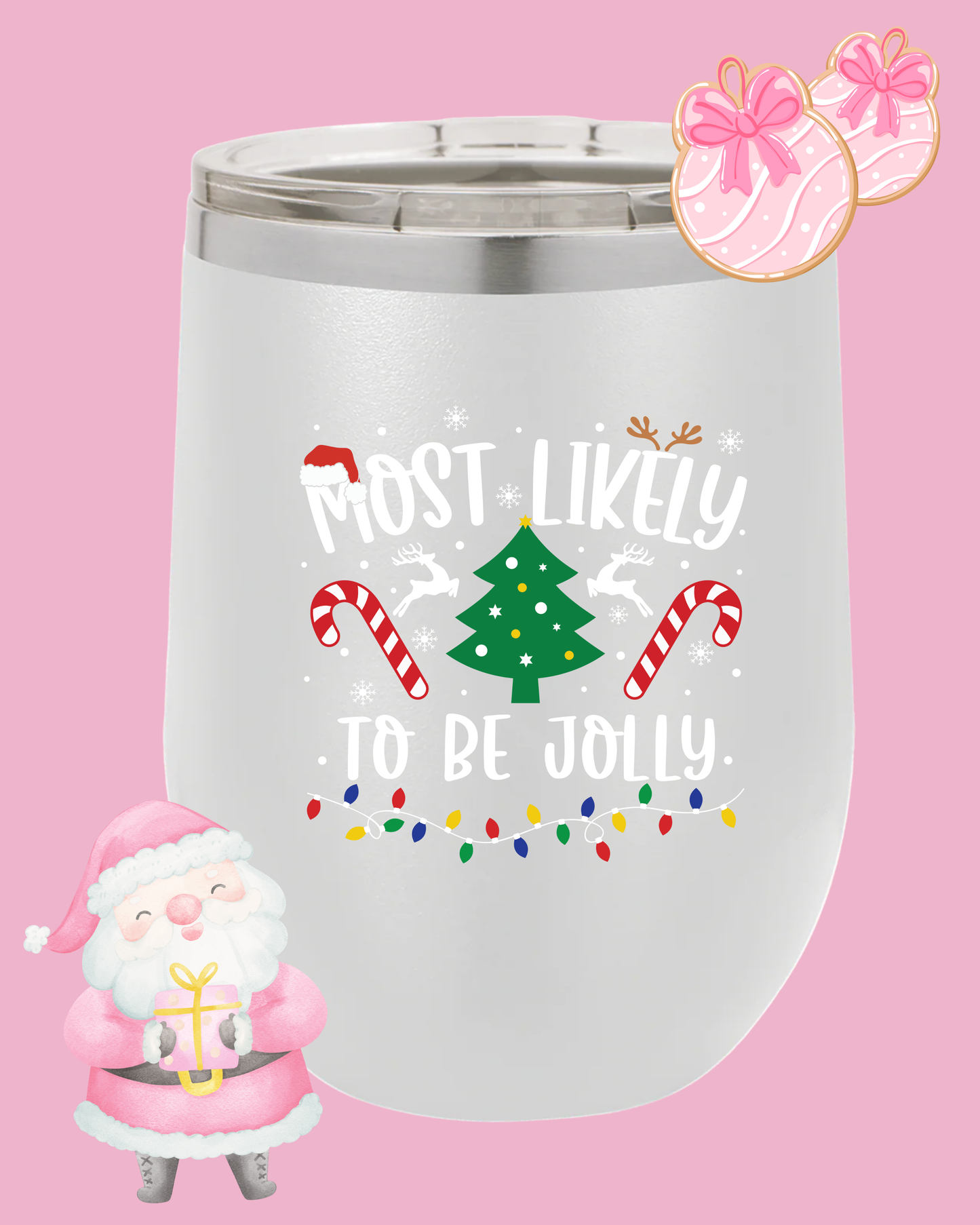 Most Likely To...Christmas Wine Tumblers