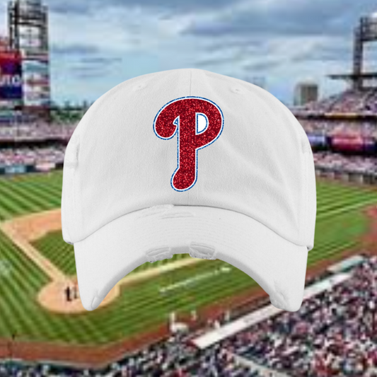 Phillies Glittered Logo Hat