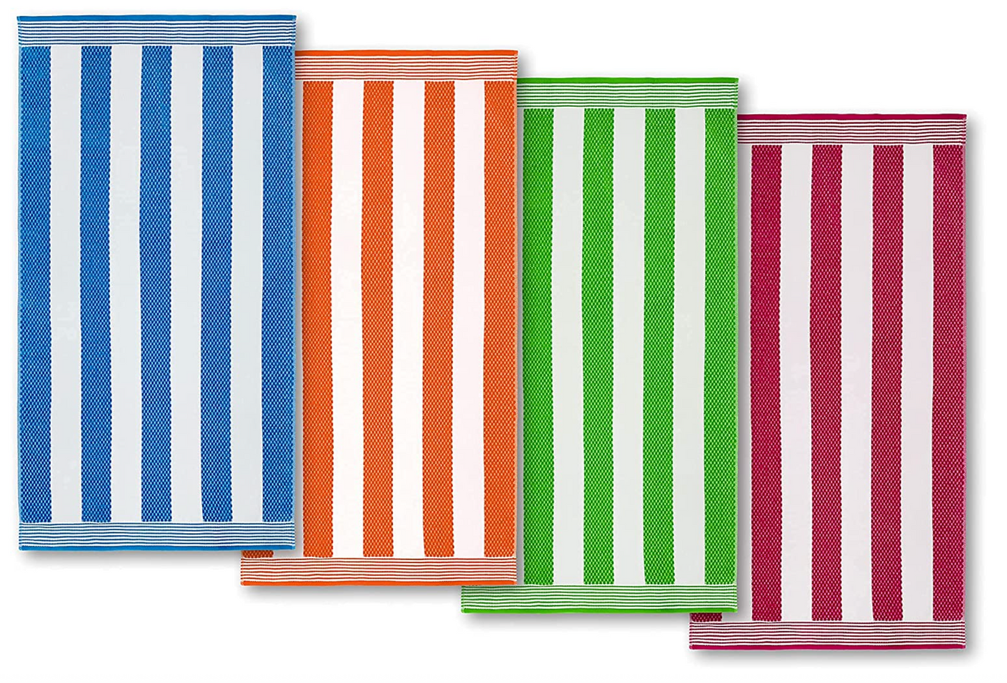 Personalized, Oversized Striped Beach & Pool Towel