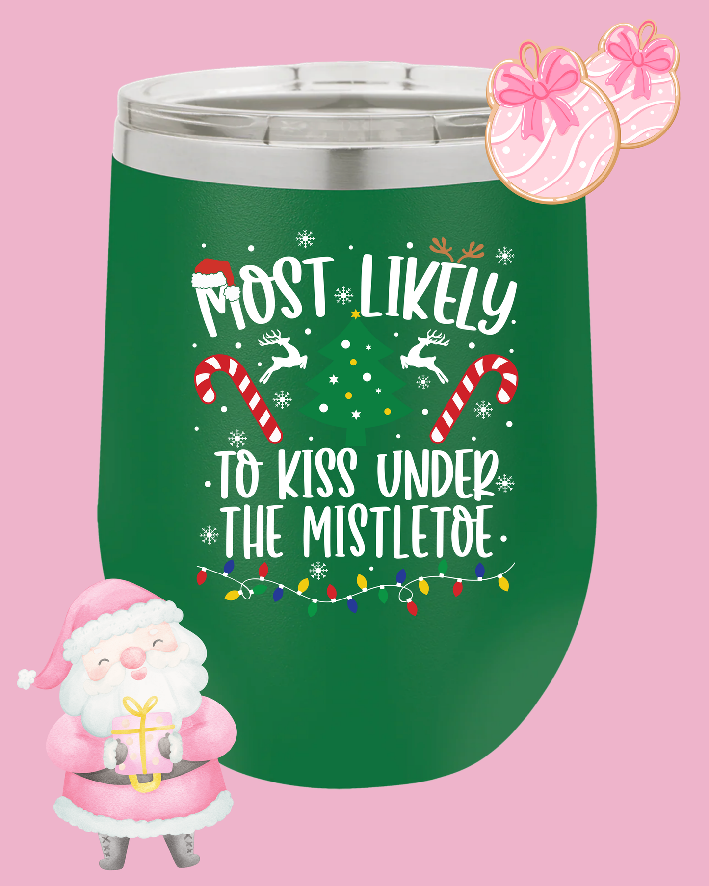 Most Likely To...Christmas Wine Tumblers