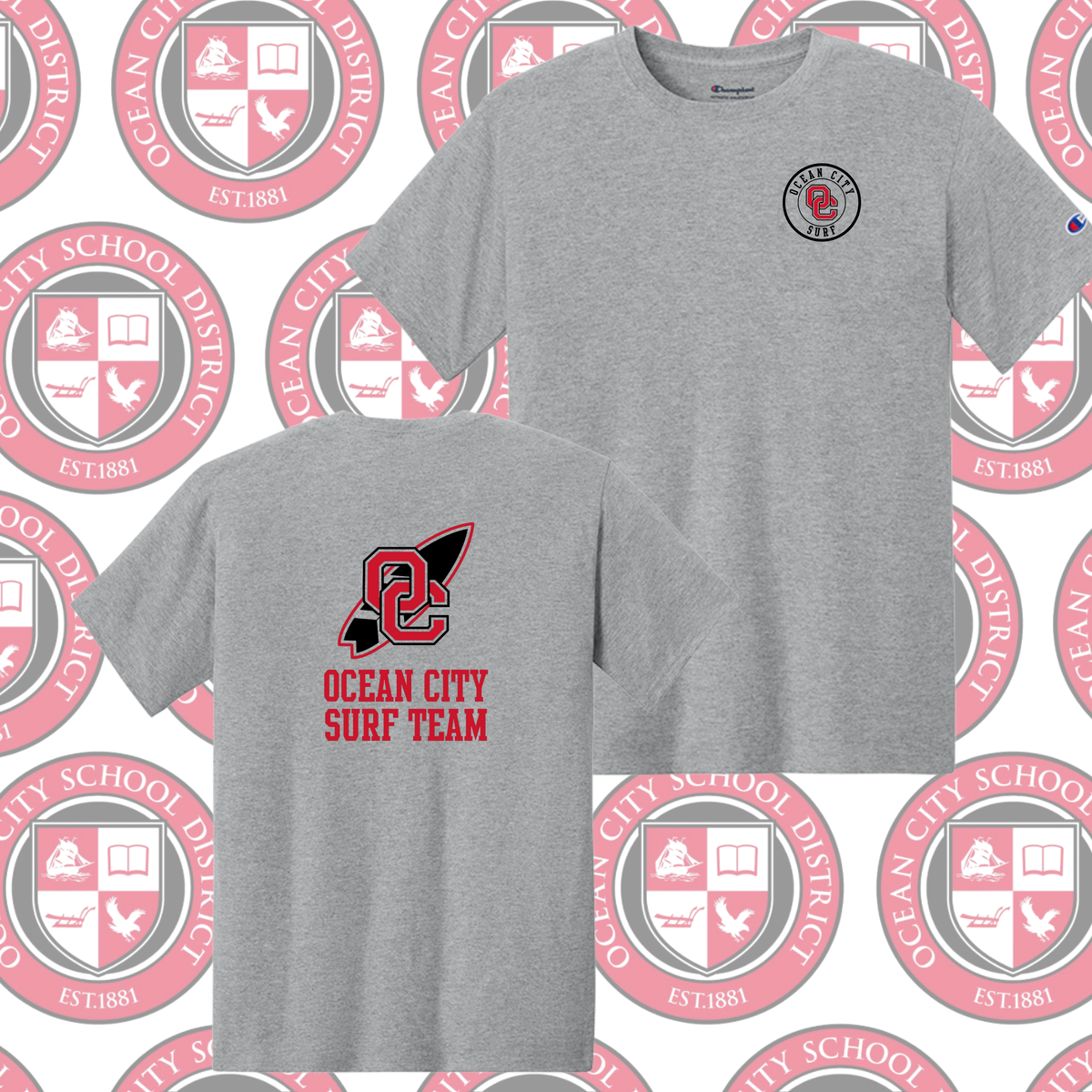 Ocean City Surf Team - Short Sleeve T-Shirt