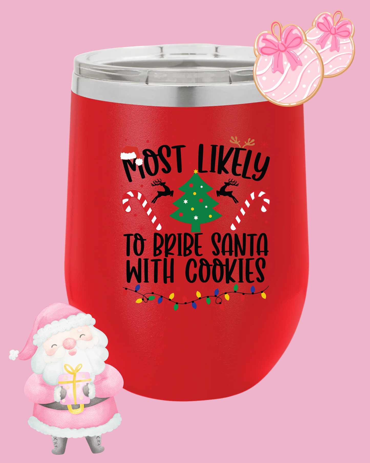 Most Likely To...Christmas Wine Tumblers