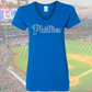 Phillies Glitter Short Sleeve T-Shirt
