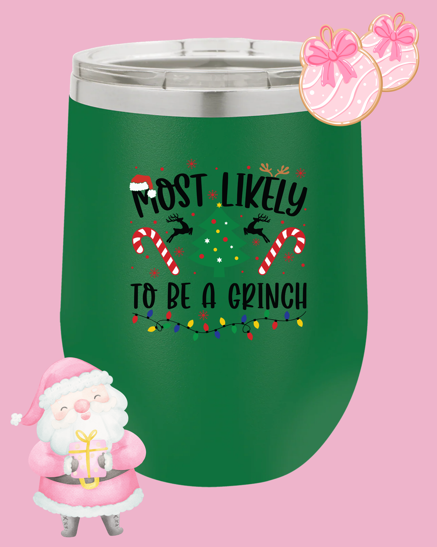 Most Likely To...Christmas Wine Tumblers