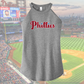 Phillies Glitter Tank Top
