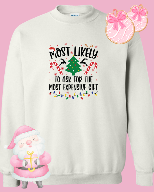 Christmas Crewneck...Most Likely To
