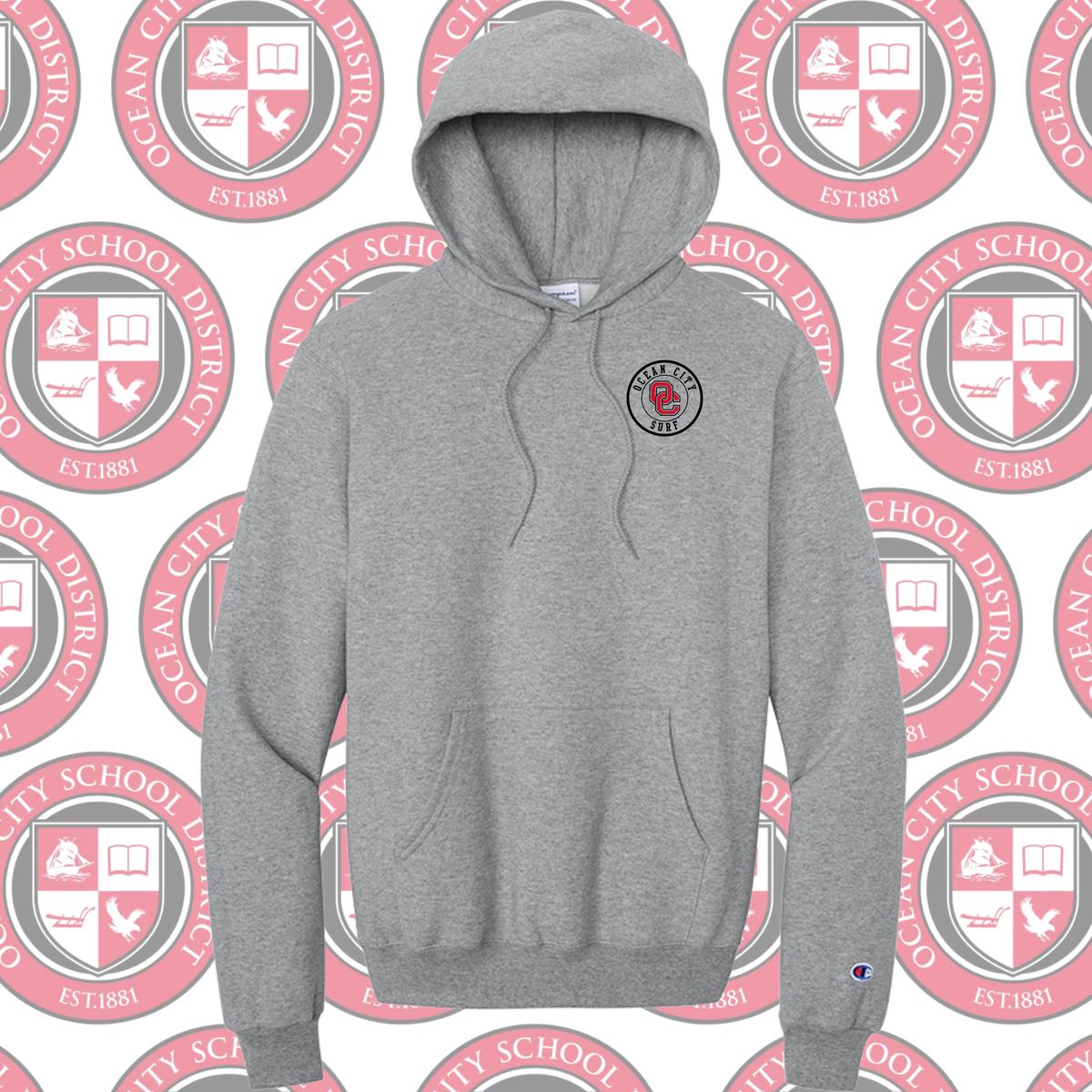 Ocean City Surf Team - Hooded Sweatshirt