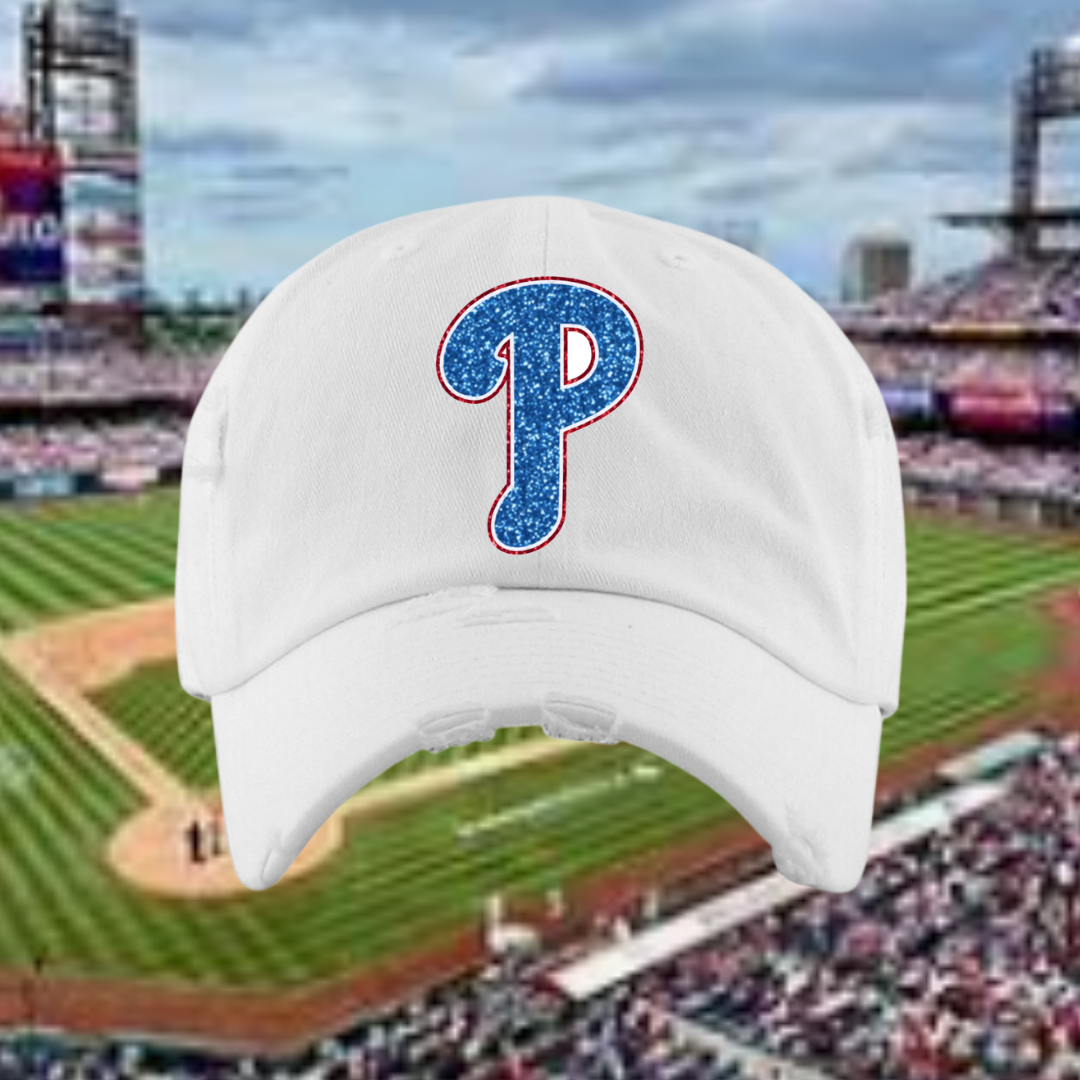 Phillies Glittered Logo Hat