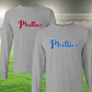 Glitter Phillies Long Sleeve T-Shirt