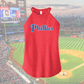 Phillies Glitter Tank Top