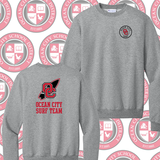 Ocean City Surf Team - Crewneck Sweatshirt