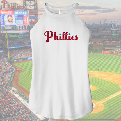 Phillies Glitter Tank Top