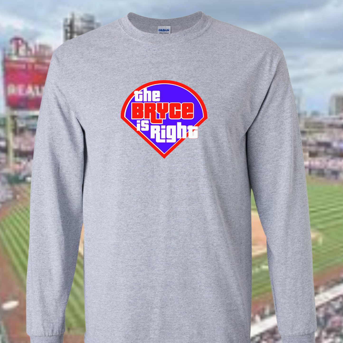 The Bryce is Right! Long Sleeve T-Shirt