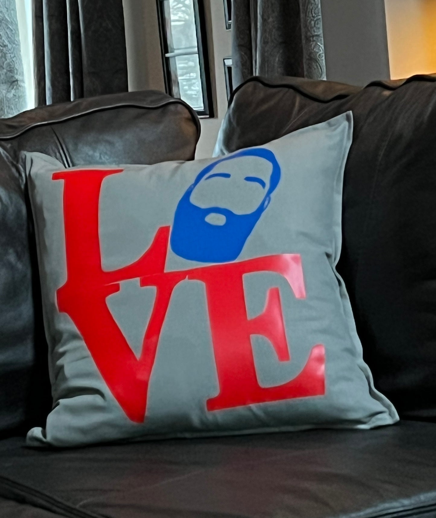 James Harden LOVE Pillow