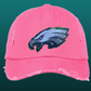 Eagles Distressed Glitter Cap