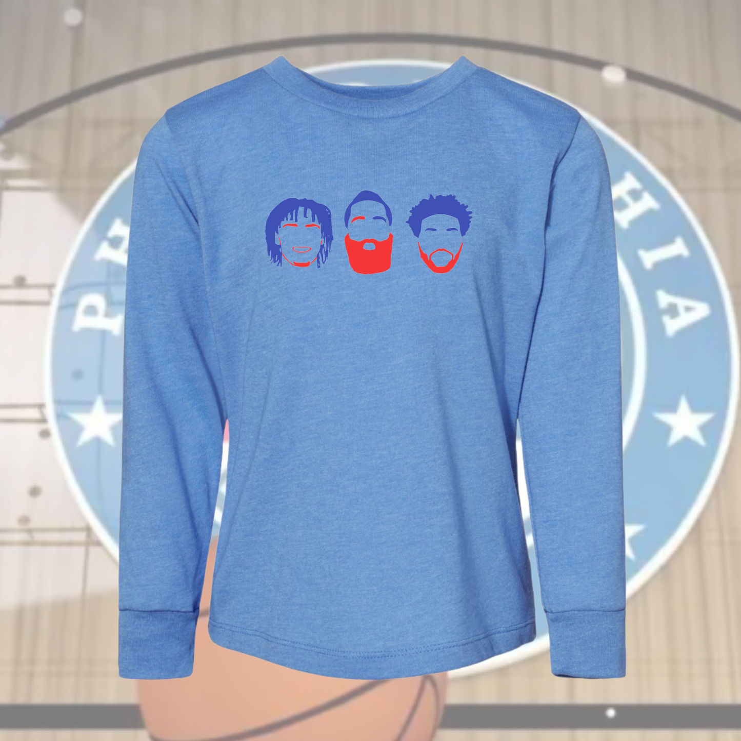 SIXERS Triple Threat - Toddler Long Sleeve