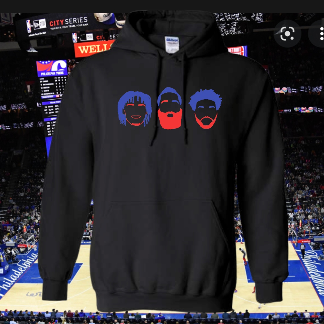 SIXERS Triple Threat Hoodie little pink elephant