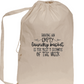 "Funny Laundry Quotes" laundry bags